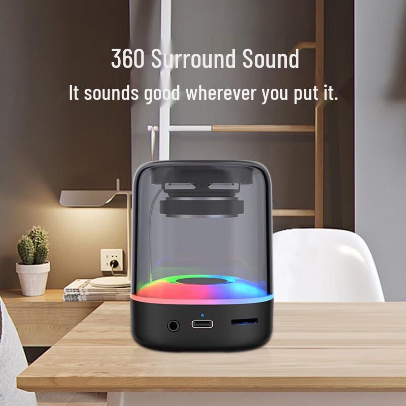 Yidian AD-0361 Mini Colorful Bluetooth Speaker CN plug (adapter included)