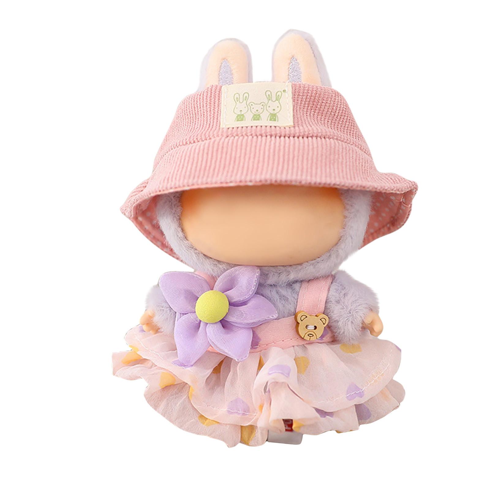 

Costume 6.69 Inch Plush Toy Costume High Quality 17cm Doll Replacement Costume Fashion Doll Costume Doll Not Included One Size