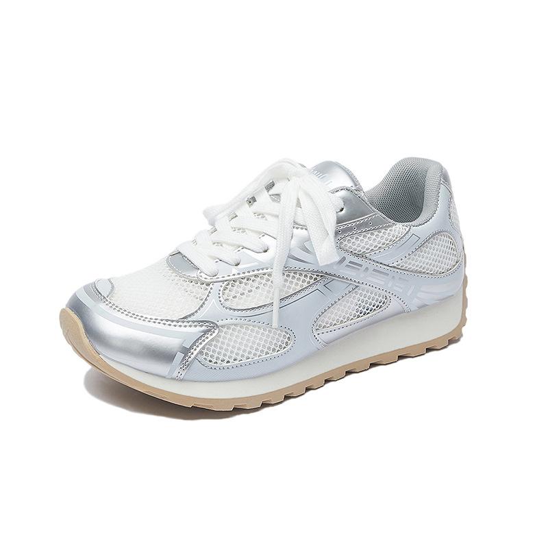 New Dad Shoes for Women Summer Student Sports Running Casual Shoes Mesh Breathable