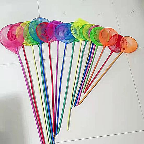 Butterfly Net Handheld Telescopic Explore Nature Exercise Hand-on Ability Fishing Net Outdoor Supplies
