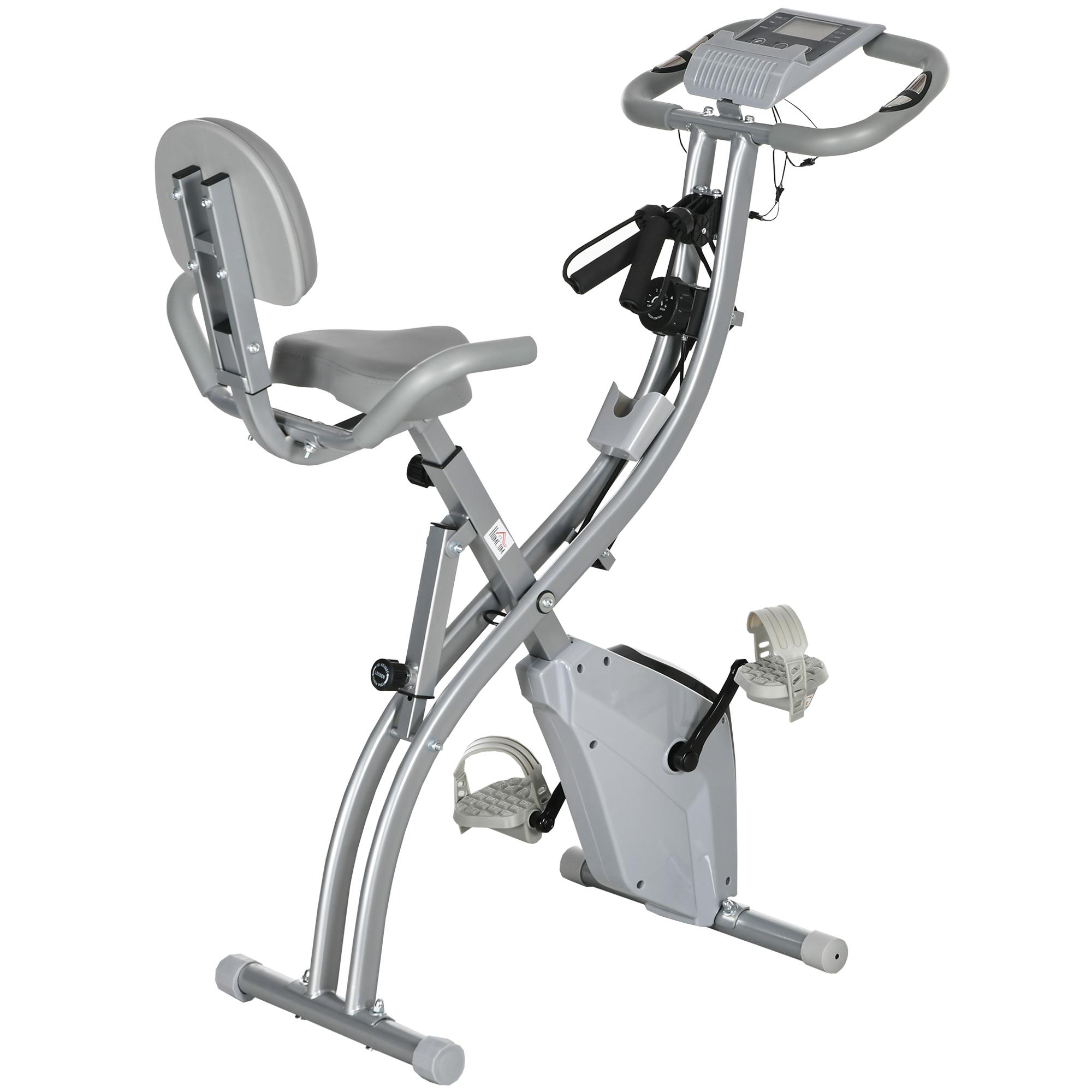 Folding Exercise Bike 8 Magnetic Resistance