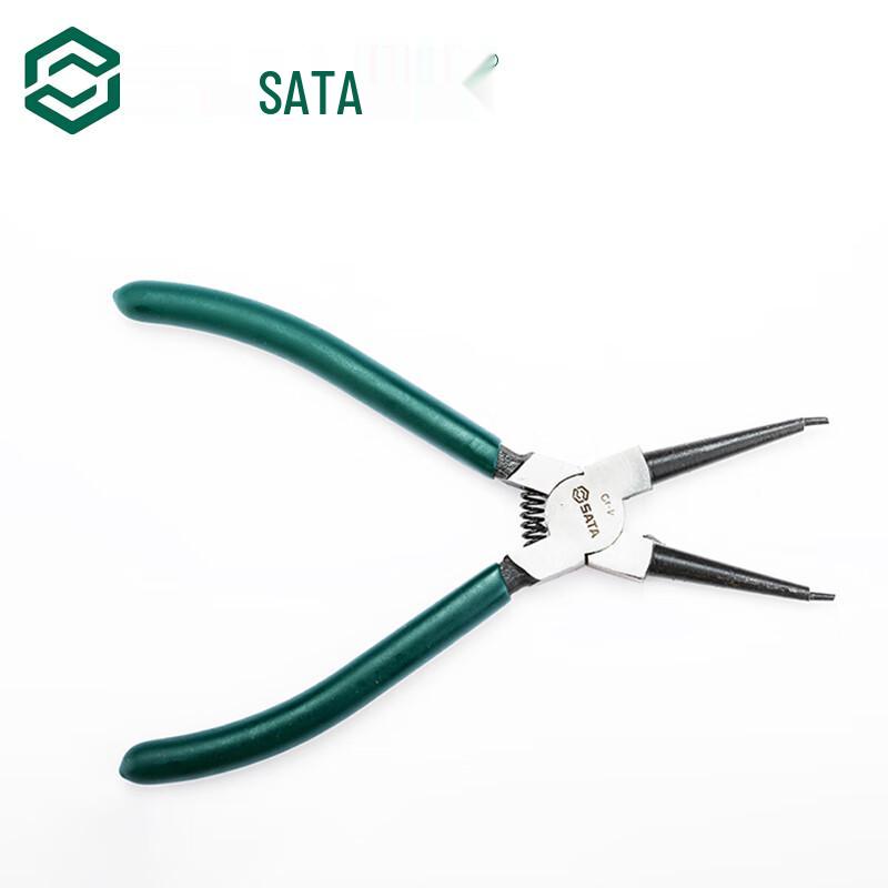 SATA German Internal Straight Snap Ring Pliers