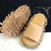 Open Toe Mop Slippers AntiScratch Detachable Sole Cleaning Quiet Washable Floor