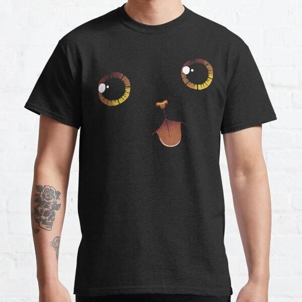 Cute Black Cat Minimalist Tongue by Tobe Fonseca Classic T-Shirt S-3XL XL