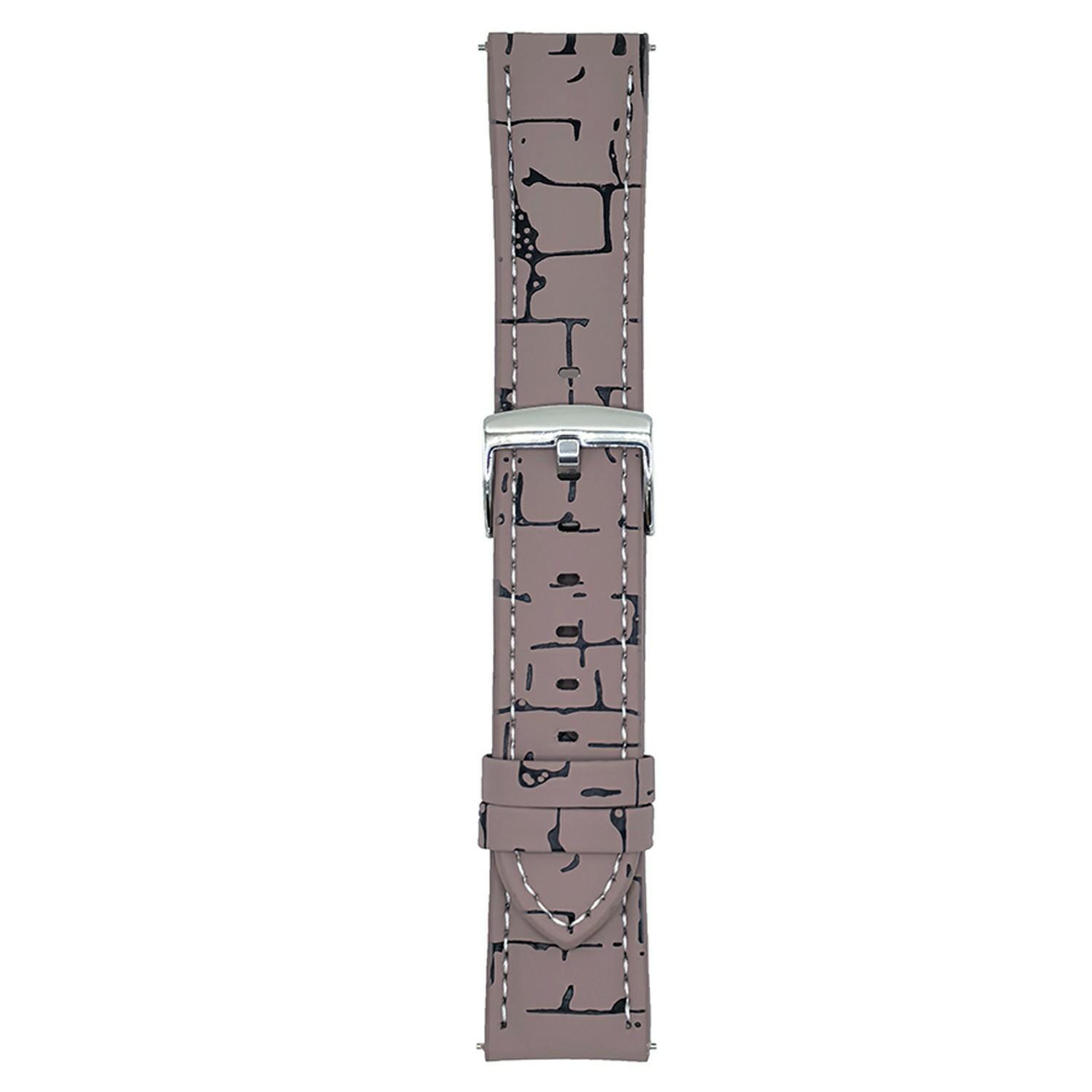 

Leather Wrist Straps with Pattern For Huawei Watch GT 5 46mm 22mm Universal Watch Bands F