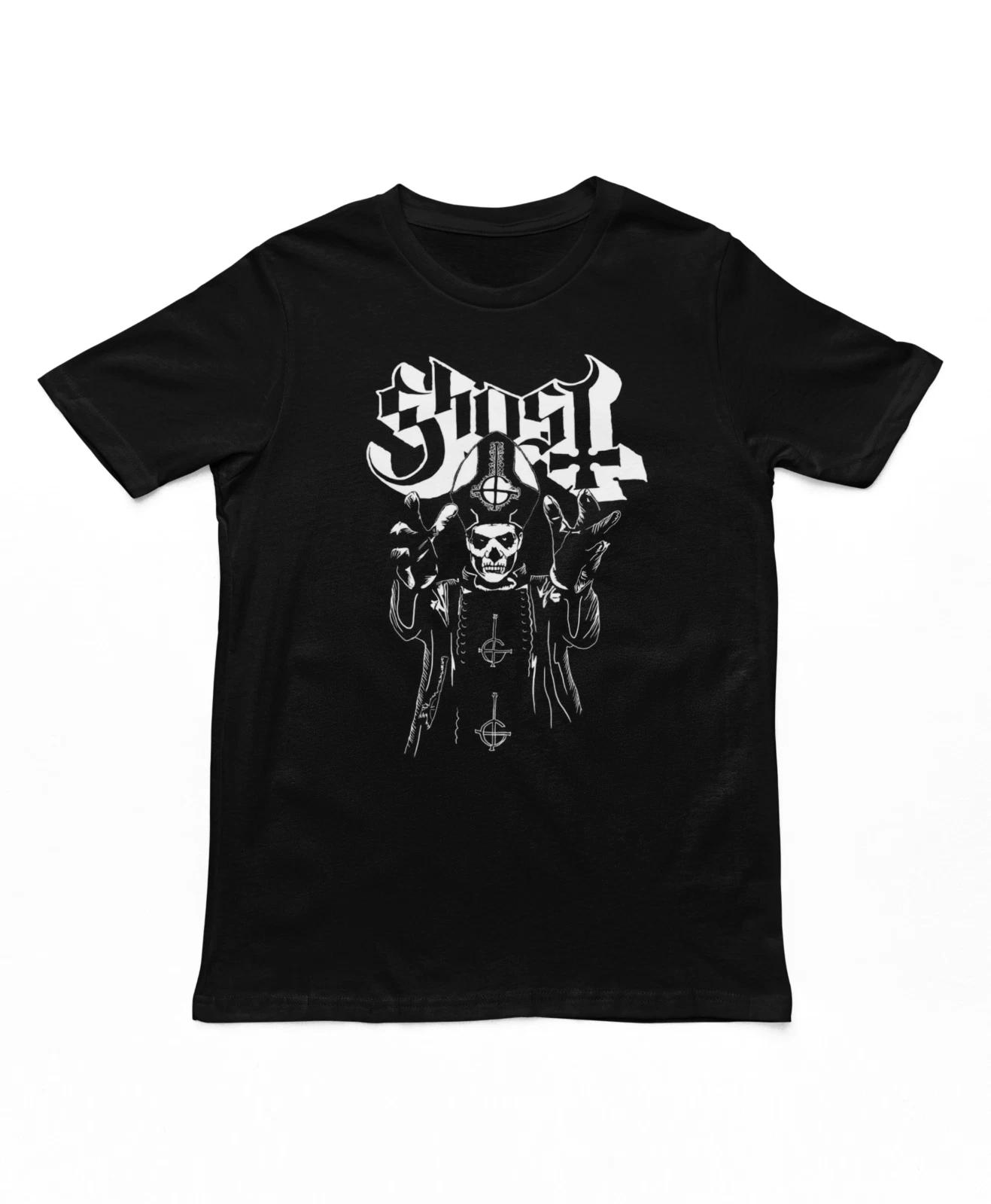 Ghost Papa Wrath Mens T Shirt Music Classic Band Concert Rock Tee New Black 3XL