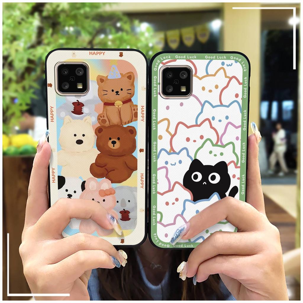 Full wrap Anti-knock Phone Case For Sharp Aquos Sense4 4G/Sense 5G Dirt-resistant TPU Cute Fashion Design Back Cover