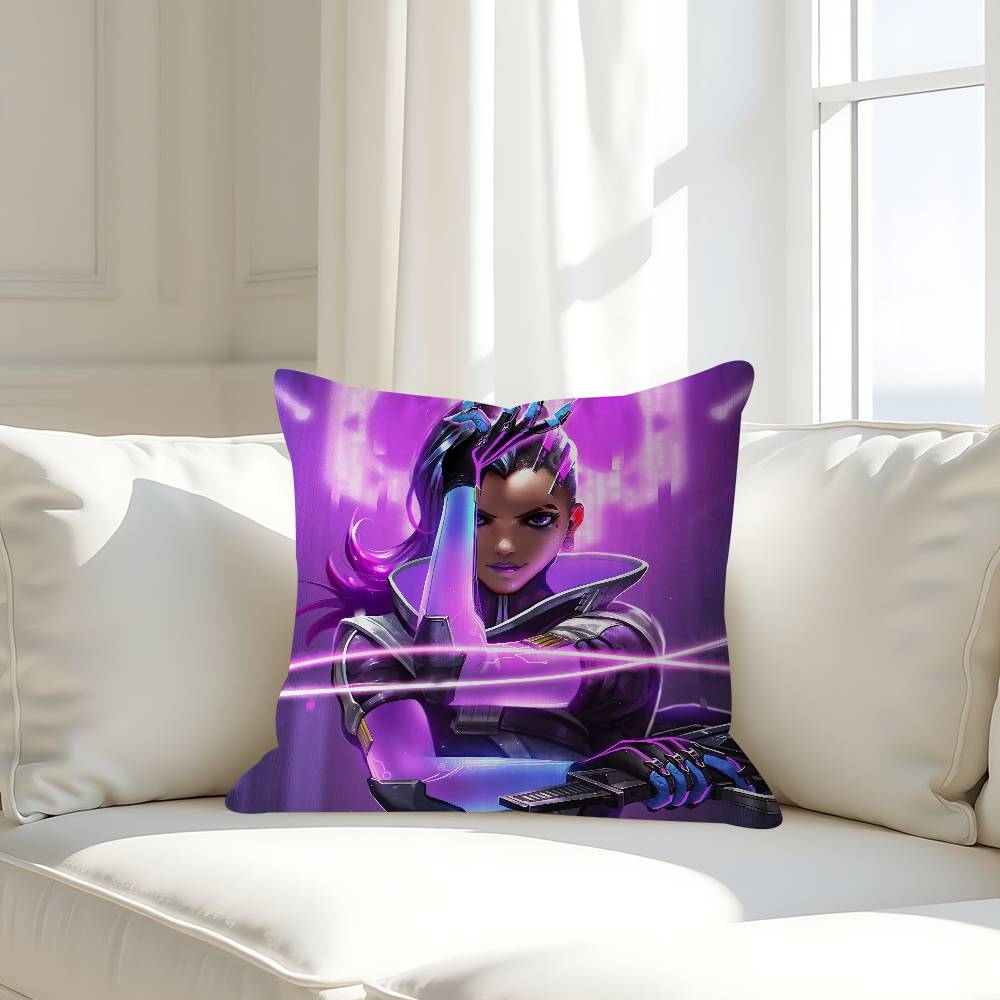 Game O-Overwatch Pillow Cover Design Cushion Cover Decor Holiday Decorati