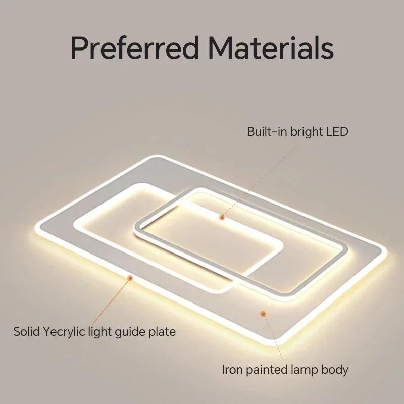 Modern Luxurious LED Ceiling Lamp For Living Dining Room Bedroom Kitchen Aisle Indoor Lighting Fixtures Home Decoration Luster