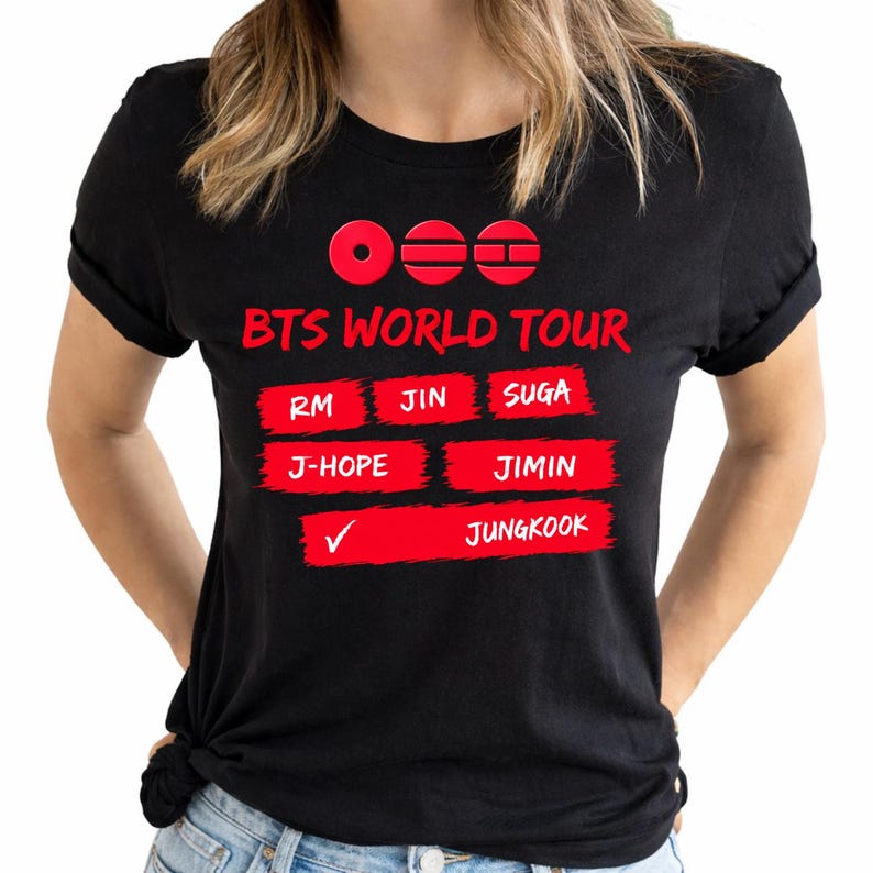 BTS Världsturné 2026 Patchwork Mode Skjorta Konsert 2026 Skjorta, Army Fläkt Gåva, Bangtan Comeback T-shirt, Merch, Army Kpop T-shirt, Kpop Fläkt Arirang