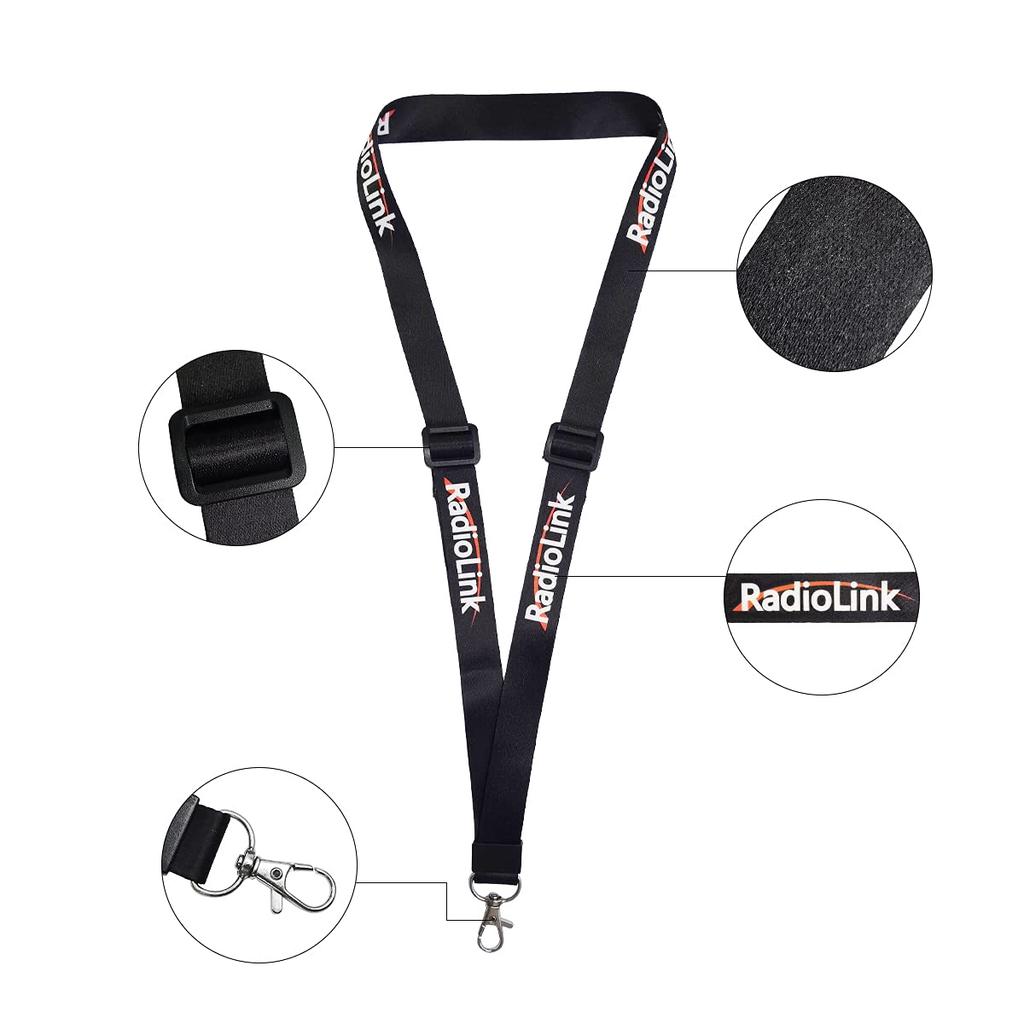 Radiolink RC Transmitter Strap Adjustable Neck Hook for RC8XAT10IIAT9SAT9S ProRC6GS V3RC4GS V3T8FBX4X6