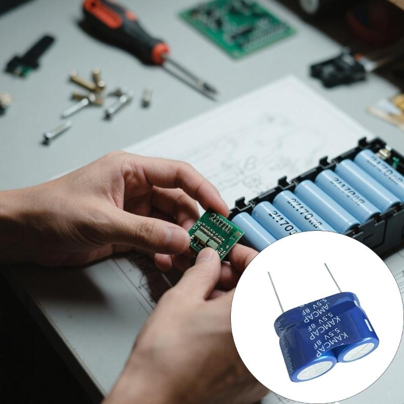 Ultrahigh Capacity 8.0F 5.5V Preassembled Supercapacitor With Rapid Charging Discharge Performances