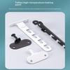 1Pc Adjustable Window Stopper Lock Limiter Latch Wind Brace Stay Position Stopper Casement Window Sash Blocking Lock