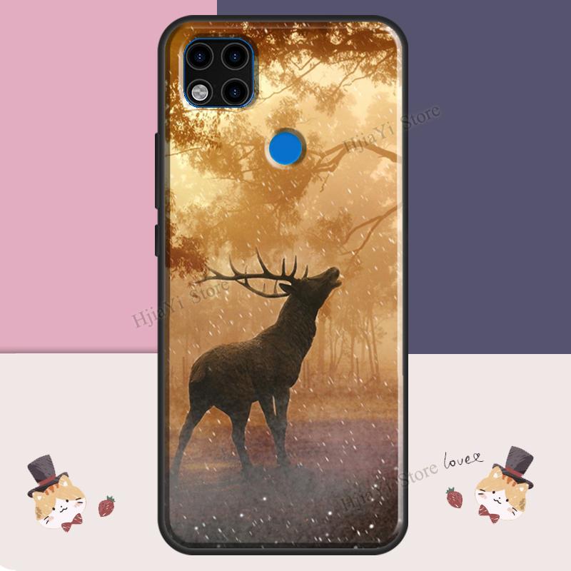 Hirschjagd Camo Handyhülle Für Xiaomi Redmi Note 9 8 10 11 Pro 10S 9S 11S Hülle Für Redmi 10 9 9A 9C 9T