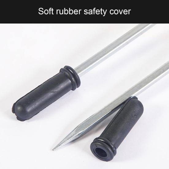 Support De Canne à Pêche 2 Pièces En Acier Inoxydable Reglable 360  Item 11753401