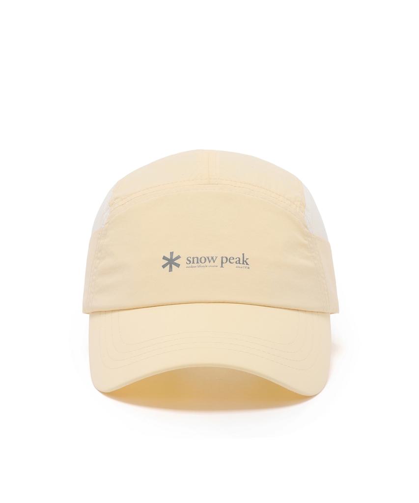 SNOWPEAK APPAREL Lightweight Taslan Color Block Cap (S26Mufcp74) Light Yellow