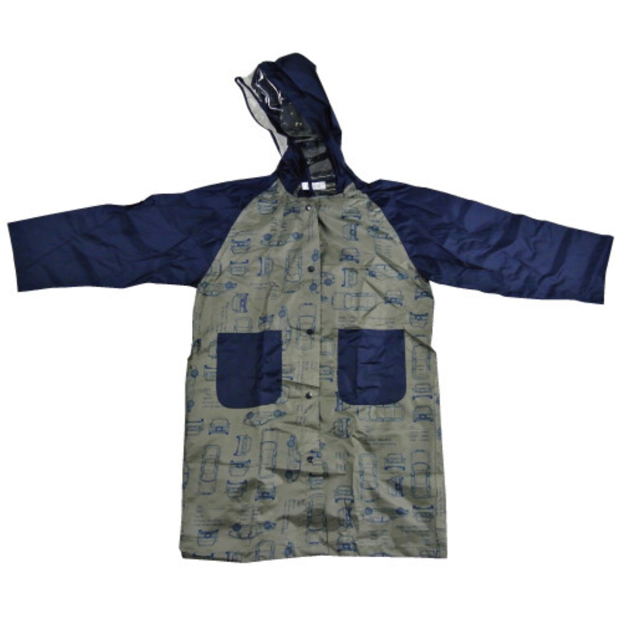 

Дождевик Attain для начальной школы, подходит для школьной безопасности, светоотражающий, чехол для хранения для автомобилей, детский, милый, водоотталкивающий, дождевик, детский,