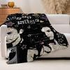 Band Singer M-Mazzy S-Star So Tonight That I Might See Blanket For Sofa Office Bed Plane Travel Sleep  Relax Camping Soft Warm