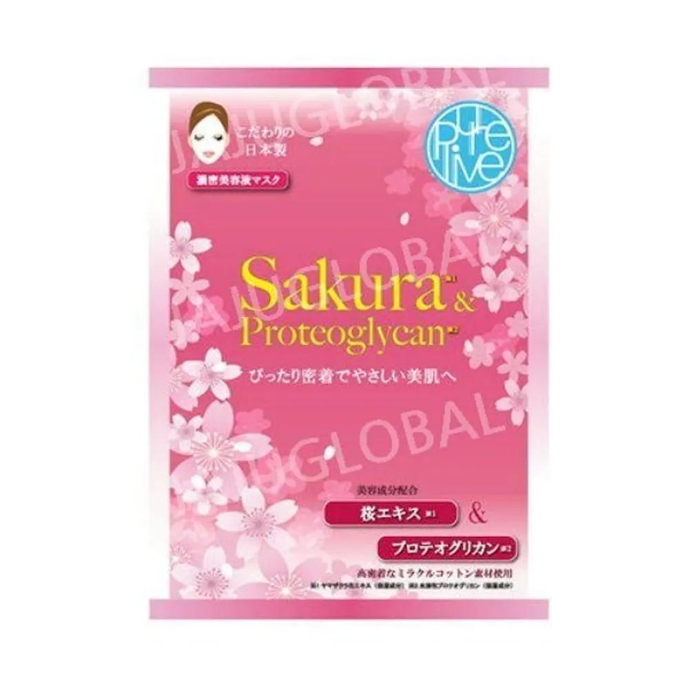 Purelive J+ SP Sakura Mask Sheet Proteoglycan Mask Pack