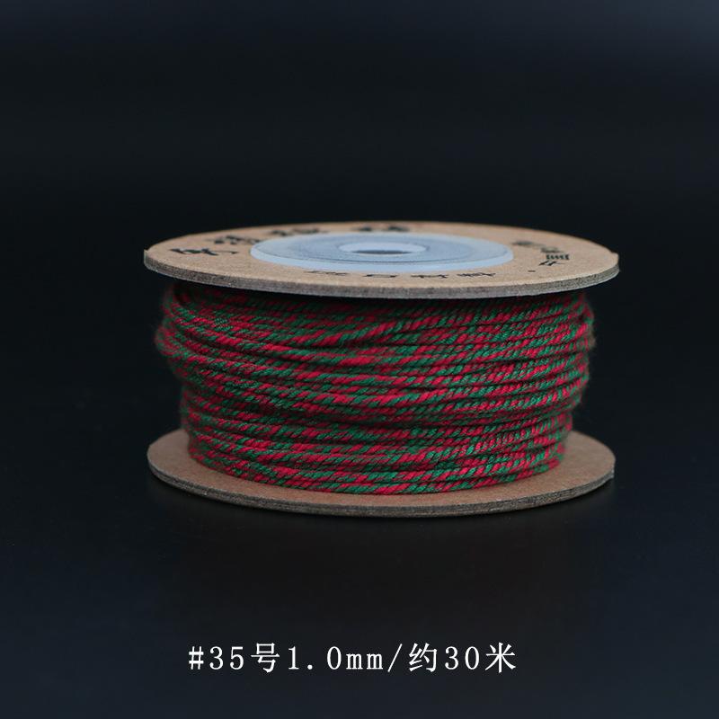 Filo di Cotone Tibetano Strofinato a Mano, Braccialetti Intrecciati a Mano, Stelle Luna, Perle Bodhi Buddha, Nappe, E Fili da Gioco
