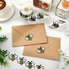500PCS Cute Laser Bee Roll Stickers Nostalgia Skateboard DIY Laptop Luggage Phone Scrapbooking Room Gift Modern Home Decoration