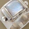 Romantic Exquisite Workmanship Women Ring Alloy Vintage Stone Decor Wedding Ring Jewelry Accessory