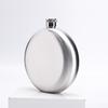 Stainless Steel Round Whiskey Flask 5/8 Oz Hip Flask Portable Pocket Wine Flagon  Outdoor