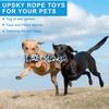 UPSKY Dog Rope Toys 2 Nearly Indestructible Pet Toys for Medium To Large Breed, Dental Cleaning Chew Toys, Dogs Tug Toy for Boredom, Teething for