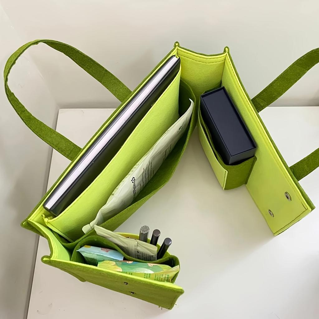 [Luxury Handbag] Durable Polyester Fiber 1 Storage Bag | Women's Luxury Handbag, Foldable Backpack, Travel Briefcase,Laptop Bag-Multiple Compartments