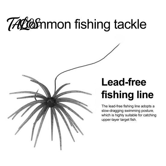 Bionic Fishing Lure 2Pcs Sea Urchin Lure, 11cm/10g Floating Topwater Artificial Professional Gear Bait, Fuzzy Soft for Freshwater Saltwater