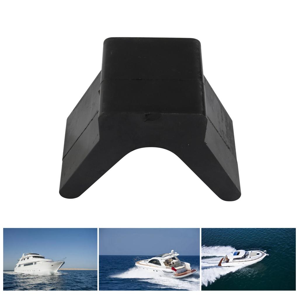 Weather Resistant 2 Inch V Style Bows Stop Trailer Bows Support 1/2inch Mounting Hole for Secure Boat Trailer Support