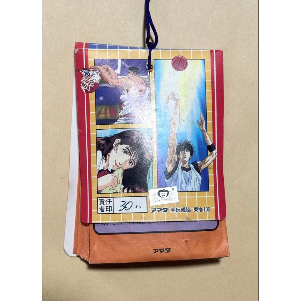 Used Amada Slam Dunk P.P Card Unused 30 pieces + 3 + 1 slamdunk