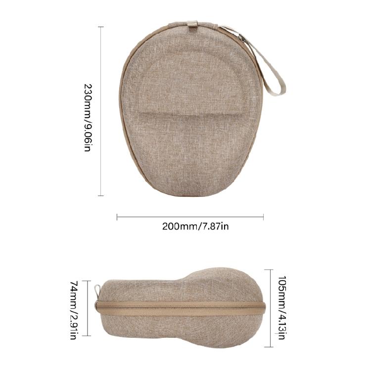 Shock Resistant  Protective Case Interior Meshes Pocket ForMT6PRO/G2PRO Earphones Charging Cables Sweatproof Easy Access