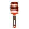 Scalp Massage Comb Bristle Nylon Rubber Handle Vent Detangle Brush for Curly Hair Women & Men Hairdressing Tools