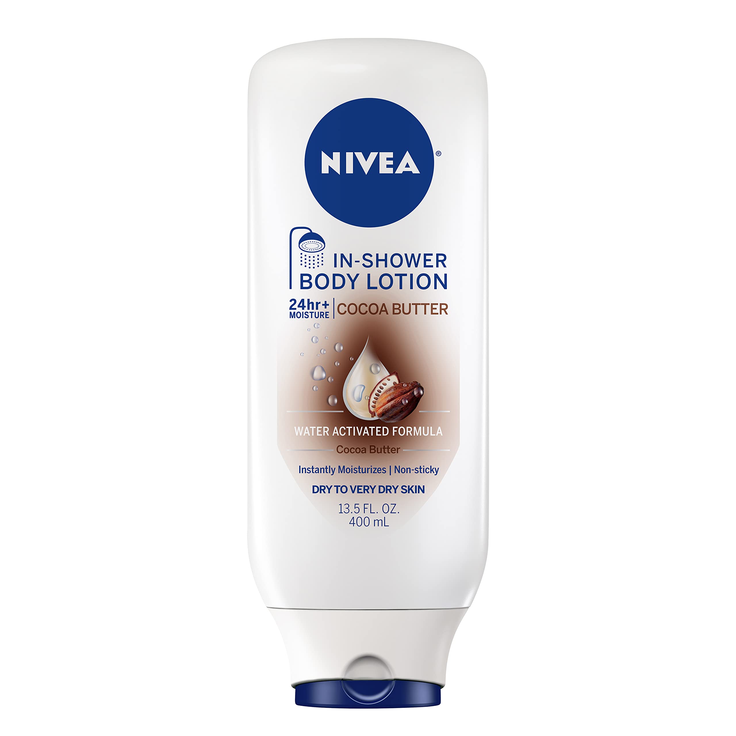 Nivea Cocoa Butter Body Lotion fl oz In-Shower 13.5