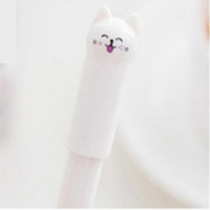 Korean Cute Kitten 0.5mm Black Gel Pen for Students