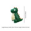 Dinosaur Piggy Bank Animals Decorative Statue Figurine Saving Box for Living Room Bedroom Desktop Boys Girls Baby Shower