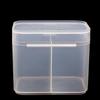 Japanese Nail Art Towel & Cotton Pad Storage Box with Double Compartment