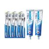 Crest Velvet Toothbrush & 3D White Toothpaste Family Pack
