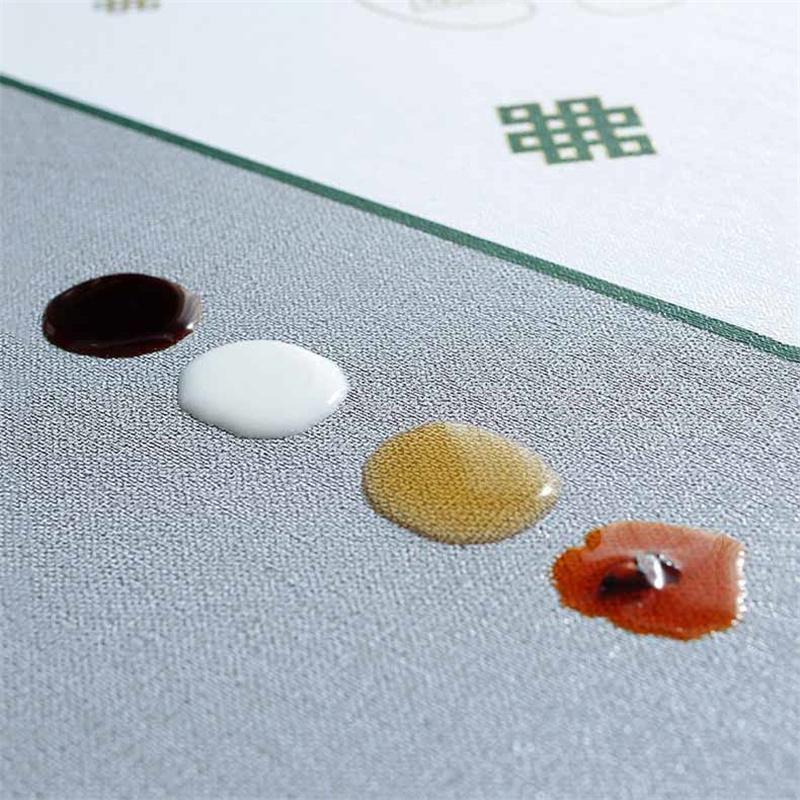 Thickend Waterproof Non-washable PVC Tablecloth Table Mat Rectangular Tablecloth Home Decor