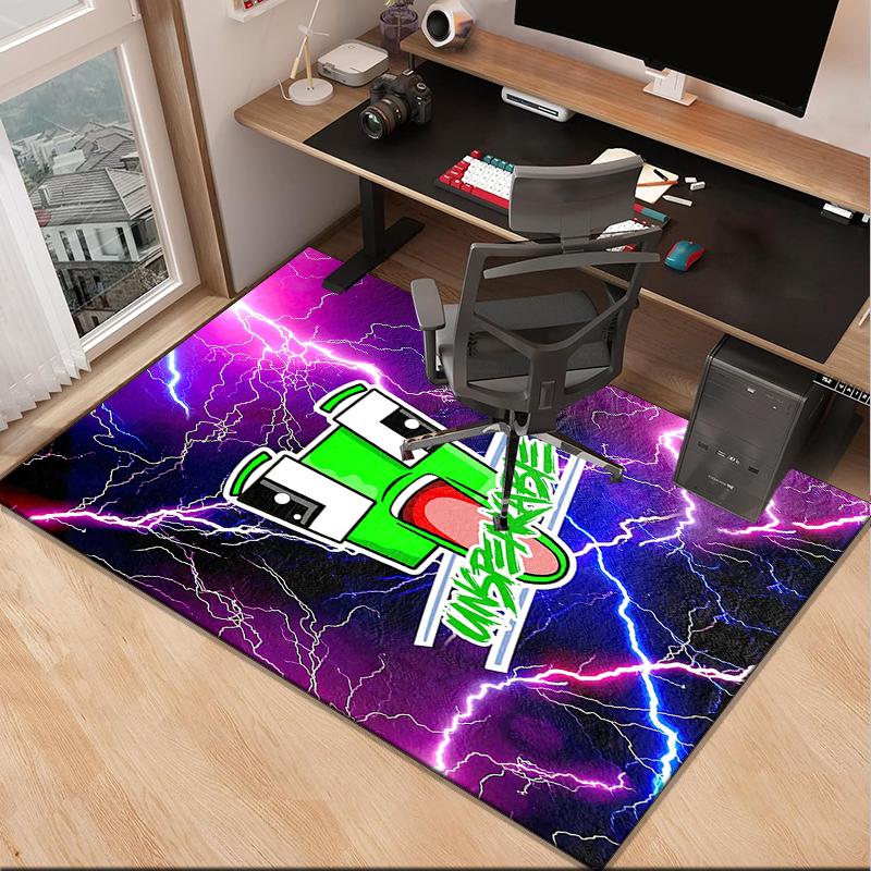 Space Un-speakable Adventure Office Rug Chair Mat, Game Carpet, Suitable for Front Door, Bedroom, Living Room, Desk, Holiday Gift