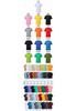 Trendy Creative Plus Size Cotton T-Shirt, Unisex Casual Round Neck Short Sleeve