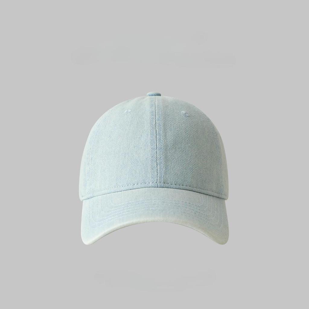 Unisexová džínsová snapback baseballová čiapka so šiltom - Y2K kórejský štýl pre otcov