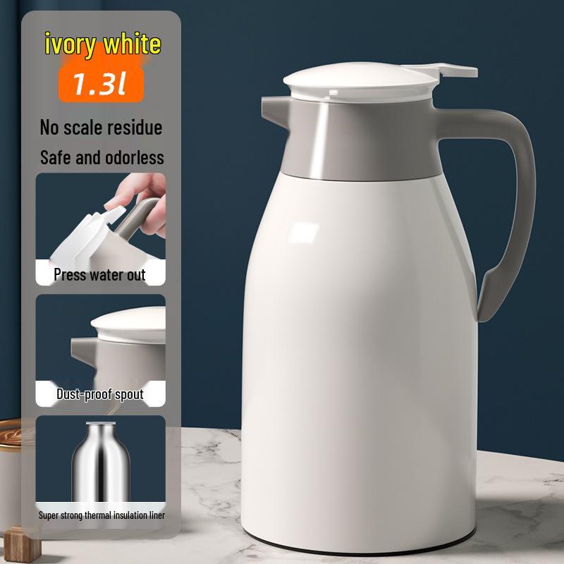 2024 Insulated Glass Thermos Flask - Large Capacity Water Kettle