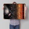 Universe Map  TheGalaxies Poster Customized Vintage Metal Signs Wall Art Retro Tin Plaque for Gaming Decoration Room House Home