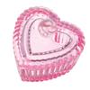 Dappen Dish for Nail Art 4Pcs Heart Shaped Glass Cups with Lid