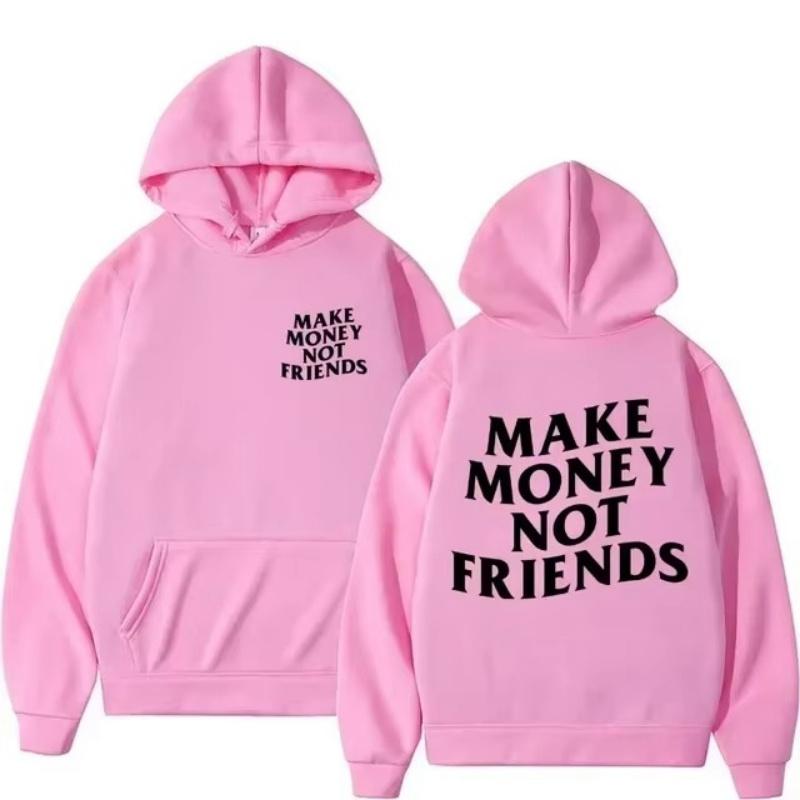 Funny Need Money Letter Printed Hoodie Fashionable Design Men's and Women's Sportswear Oversized Couple Casual Street Hoodie