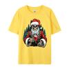 Skeleton Santa Dead Inside Santa Christmas Skull Funny T-Shirts Novelty Birthday Gifts Tees Tops Cotton Black T-Shirt