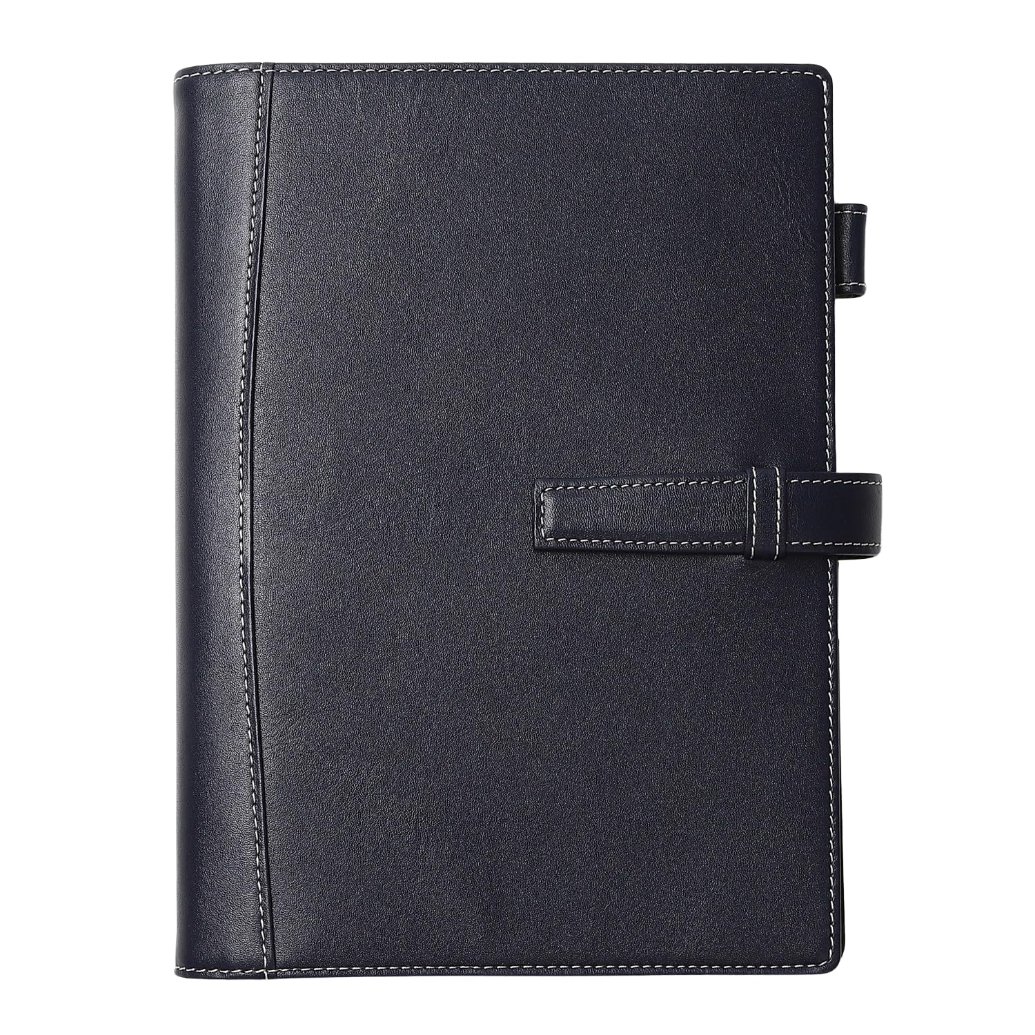 

Система-органайзер Lightex, Натуральная кожа растительного дубления, Формат А5, 6 отверстий для колец, Легкий, a5monoleather01 (военно-морской флот)