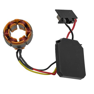 Fırçasız Elektrikli Anahtar Kontrol Kartı ve Stator Yedek Parça Kiti 18V 21V Dayi 2106/161/169 İçin, Siyah Kontrol Kartı Seti